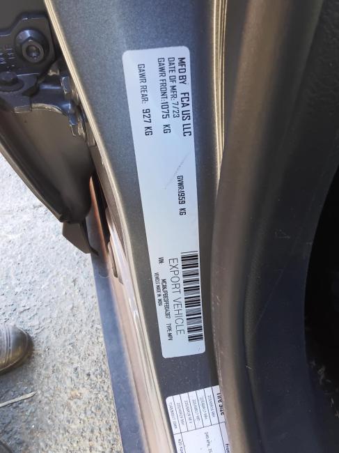 jeep Compass NIGHT EAGLE Jul 2023 Parts & Wrecking