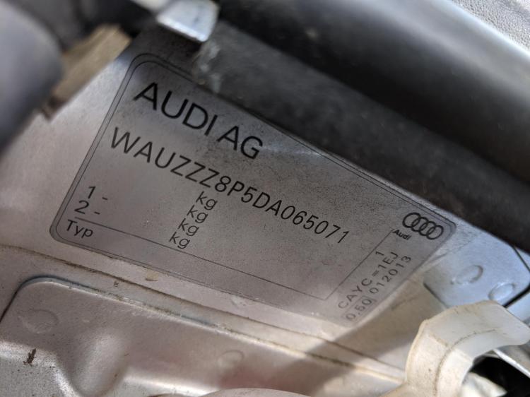audi A3 TDI Jan 2013 Parts & Wrecking