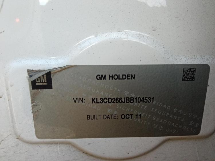 holden Captiva CX Oct 2012 Parts & Wrecking