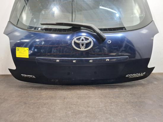 toyota Corolla ZRE152R Jun 2007 BOOTLID/TAILGATE 
