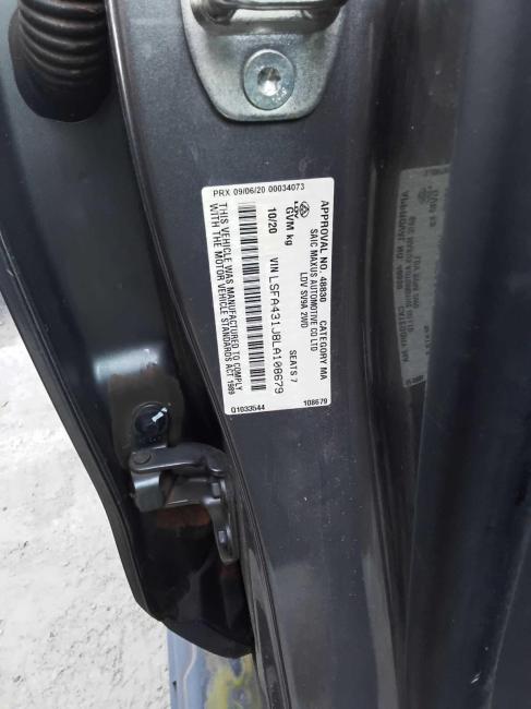 ldv D90 MODE Oct 2020 Parts & Wrecking