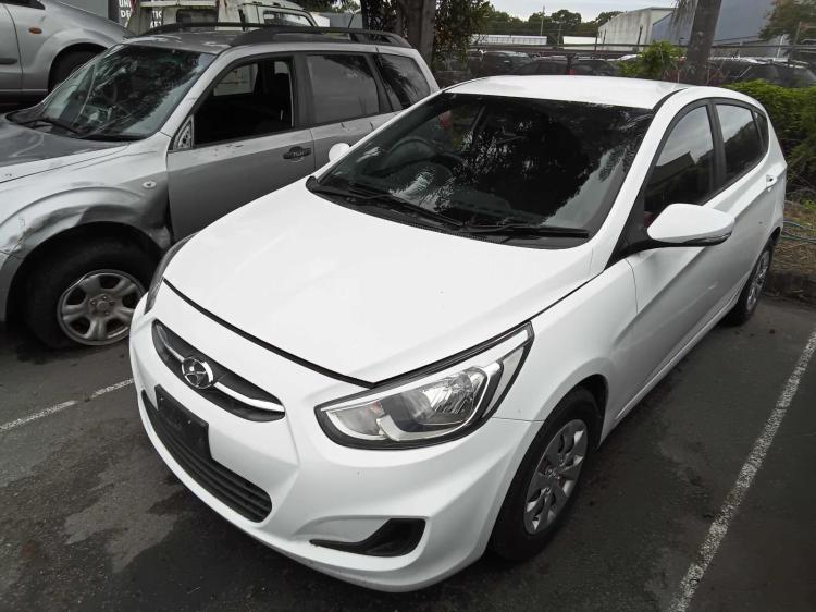 hyundai Accent ACTIVE Dec 2016 Parts & Wrecking