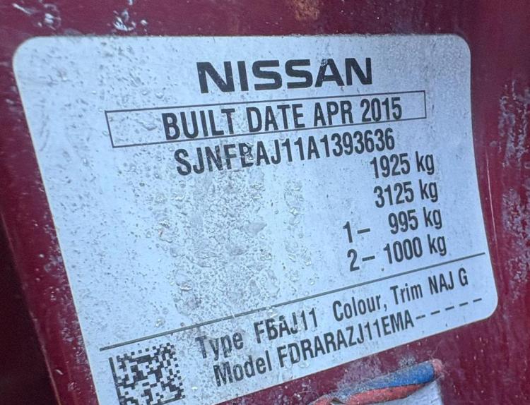 nissan Qashqai 2015 Parts & Wrecking