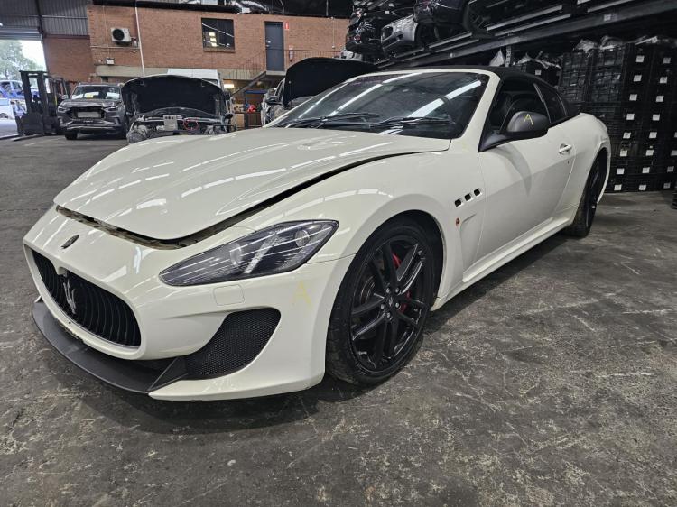 maserati Grancabrio M145 CONVERTIBLE Feb 2015 Parts & Wrecking