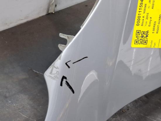 bmw 5 Series 2015 RIGHT GUARD