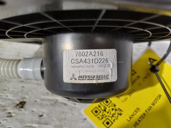 mitsubishi Lancer CJ 2011 HEATER FAN MOTOR