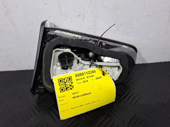 volkswagen Golf GTI May 2014 REAR GARNISH 