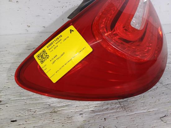 mercedes A Class W176 Nov 2014 LEFT TAILLIGHT 
