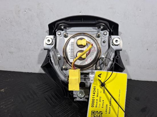 mitsubishi Lancer CJ May 2012 RIGHT AIRBAG 