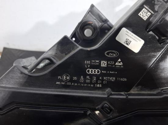 audi Q7 4M Dec 2017 LEFT HEADLAMP 