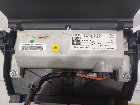 audi Q5 80A Dec 2018 STEREO/HEAD UNIT 