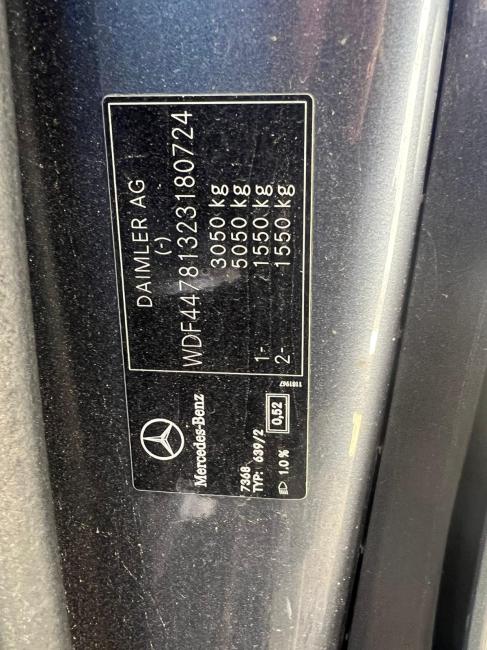 mercedes benz Vito V-CLASS 2016 Parts & Wrecking