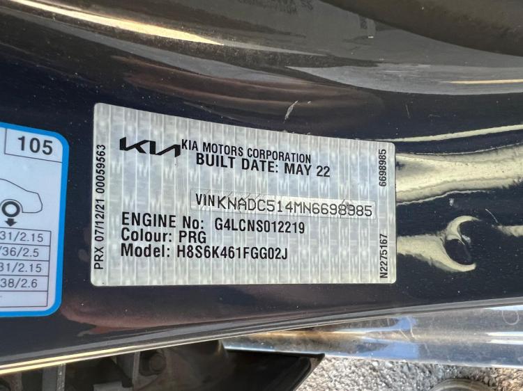 kia Rio YB 2022 Parts & Wrecking