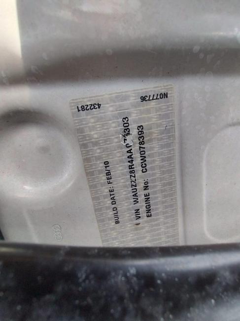 audi Q5 8R 2010 Parts & Wrecking