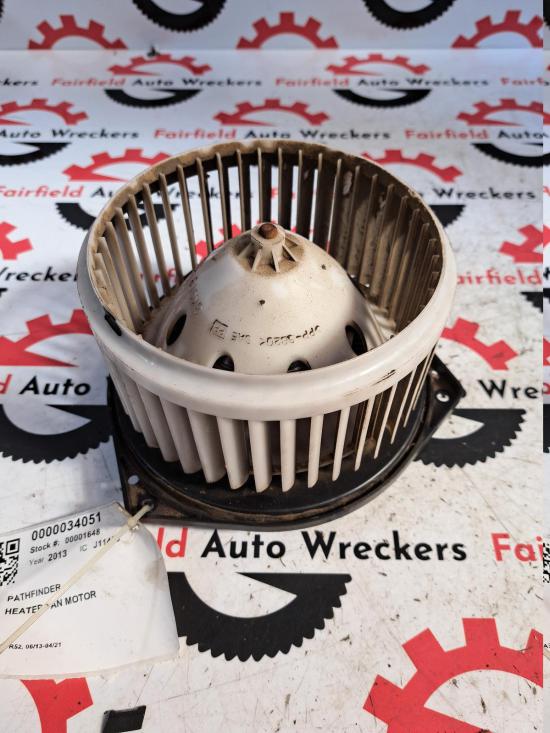 nissan Pathfinder 2013 HEATER FAN MOTOR 
