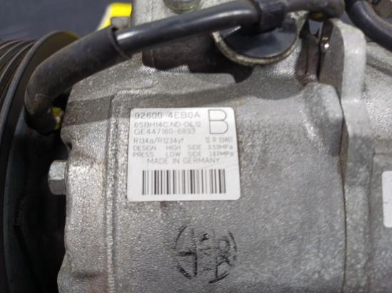 renault Megane Mar 2015 A/C COMPRESSOR 