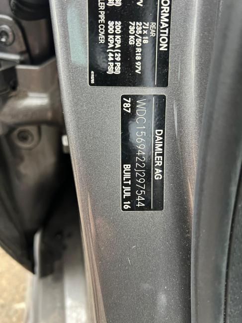 mercedes benz Gla-class X156 2016 Parts & Wrecking