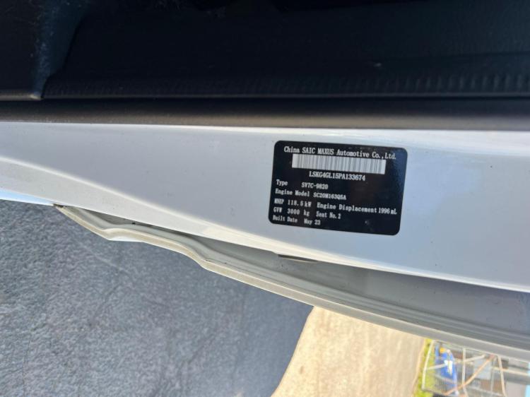 ldv G10 2023 Parts & Wrecking