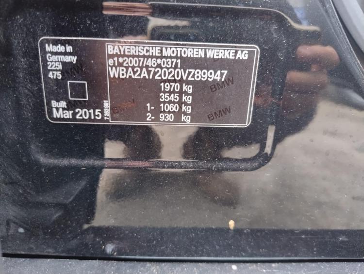 bmw 2 Series F45 2015 Parts & Wrecking