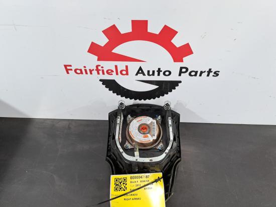 holden Colorado Oct 2012 RIGHT AIRBAG 