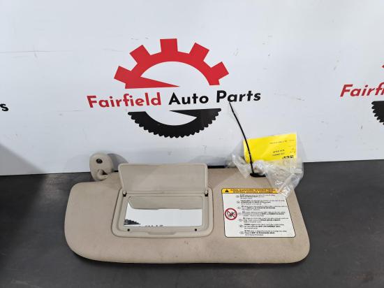 holden Colorado Oct 2012 SUN VISOR 