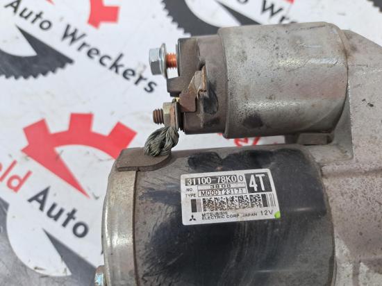 suzuki Grand Vitara Aug 2013 STARTER MOTOR 