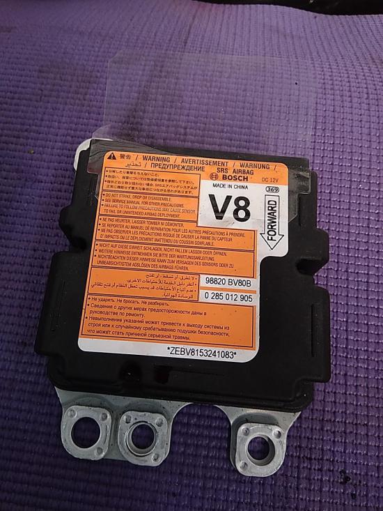 nissan Juke 2015 AIRBAG MODULE/SENSOR 