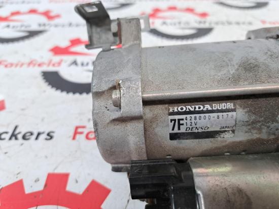 honda Hrv 2016 STARTER MOTOR 