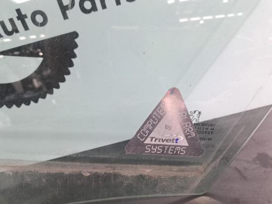 peugeot 508 2012 LEFT FRONT DOOR WINDOW 