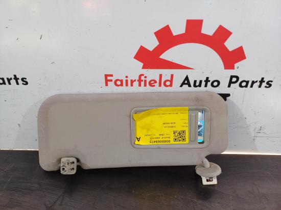 toyota Corolla May 2008 SUN VISOR 