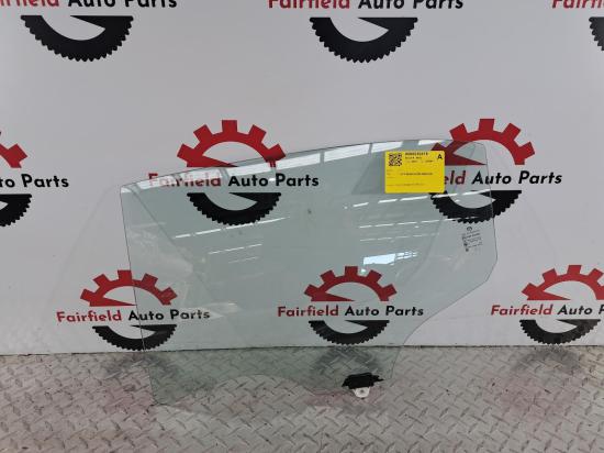 mazda 2 2016 LEFT REAR DOOR WINDOW 