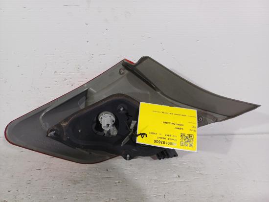 toyota Camry ASV50R Dec 2012 RIGHT TAILLIGHT 