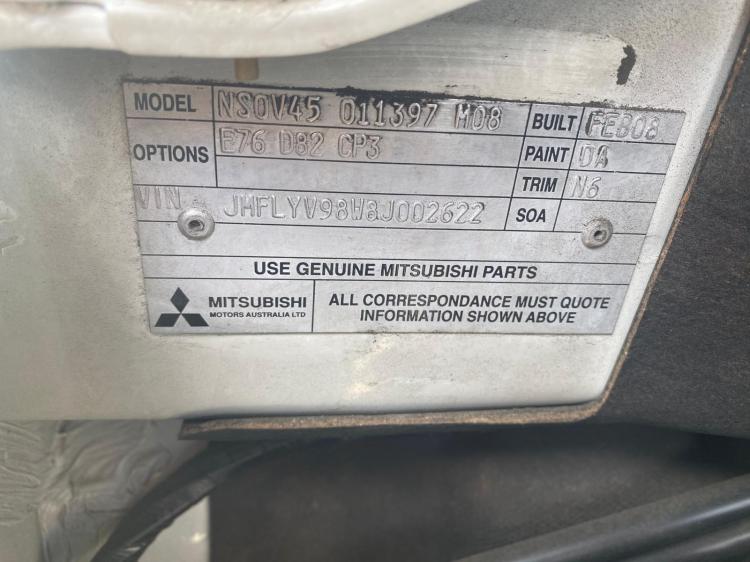 mitsubishi Pajero NS 2008 Parts & Wrecking