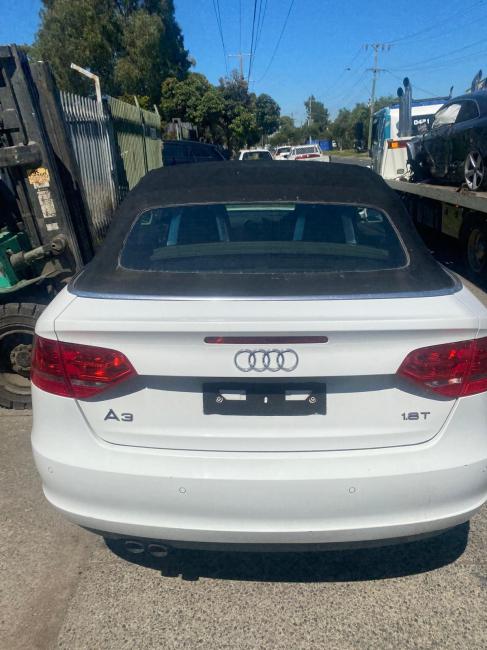 audi A3 Hp Convertible 2009 Parts & Wrecking