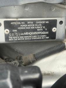 2009 Honda Jazz image 1