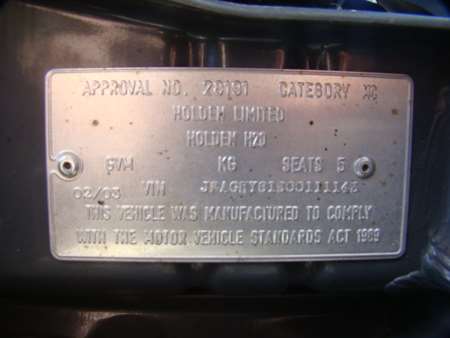 holden Cruze 02 2003 Parts & Wrecking