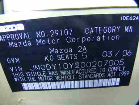 mazda 2 03 2006 Parts & Wrecking