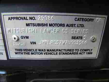 mitsubishi Lancer 10 2008 Parts & Wrecking