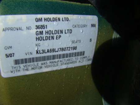 holden Epica 05 2007 Parts & Wrecking