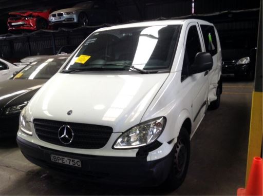 mercedes benz Vito 115cdi W639 OM646.980 04 2008 Parts & Wrecking