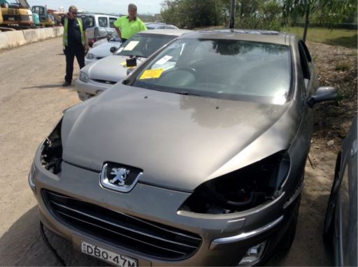 peugeot 407 2.7HDI UHZ 02 2007 Parts & Wrecking