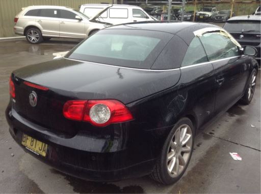 volkswagen Eos BWA 2008 Parts & Wrecking