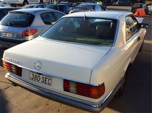 mercedes benz 380sec C126 3.8L 1983 Parts & Wrecking