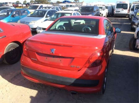 peugeot 207 CC 2009 Parts & Wrecking