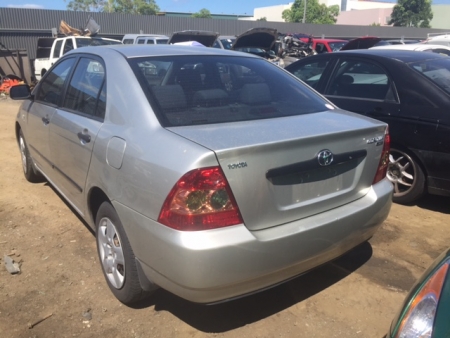 toyota Corolla ZZE122 Jun 2006 Parts & Wrecking
