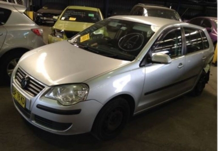 volkswagen Polo 9N Aug 2007 Parts & Wrecking