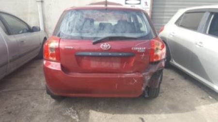 toyota Corolla ZZE12 SECA 2006 Parts & Wrecking