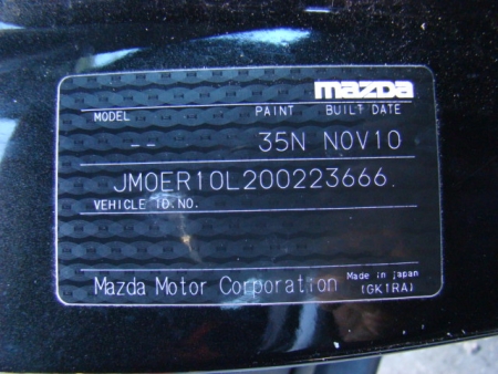 mazda Cx7 Dec 2010 Parts & Wrecking