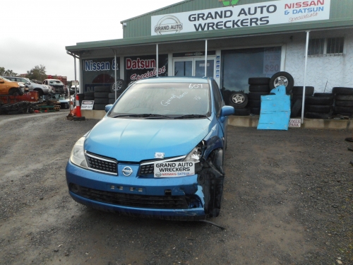 nissan Tiida NISSAN C11 TIID Aug 2007 Parts & Wrecking