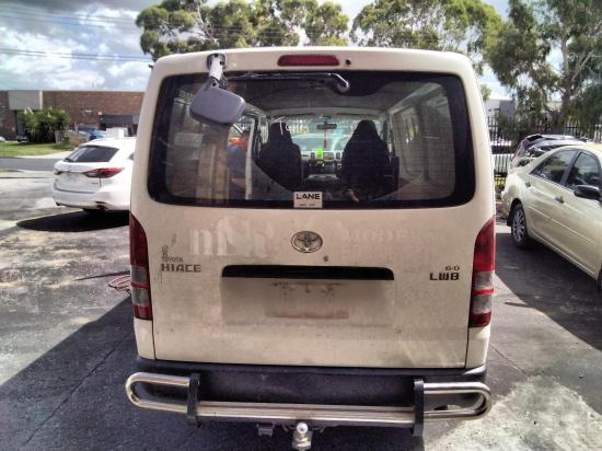 toyota Hiace KDH201R Apr 2012 Parts & Wrecking